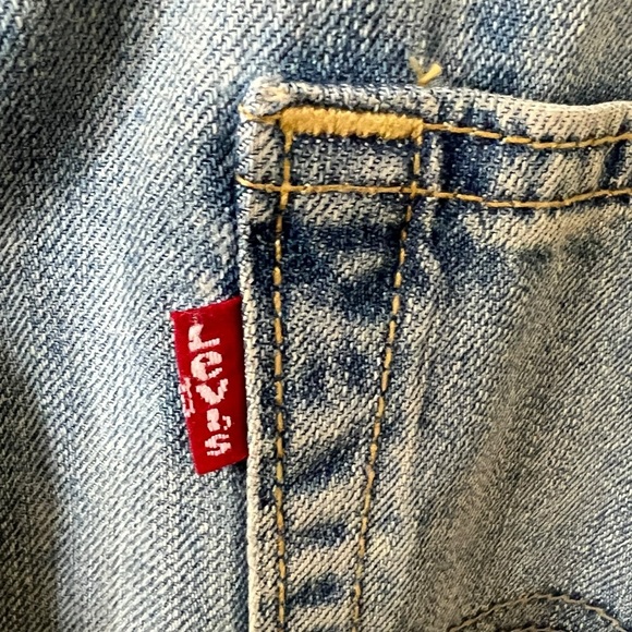 LEVI STRAUSS & CO. MENS STRAIGHT LEG JEAN SIZE 52βX30β LENGTH FADED BLUES. - Picture 11 of 13